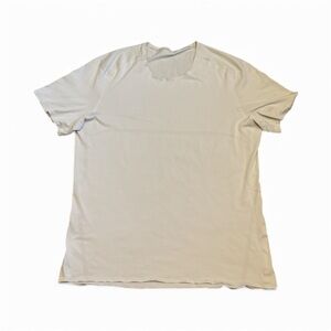 lululemon athletica Light Gray Short Sleeve Tee